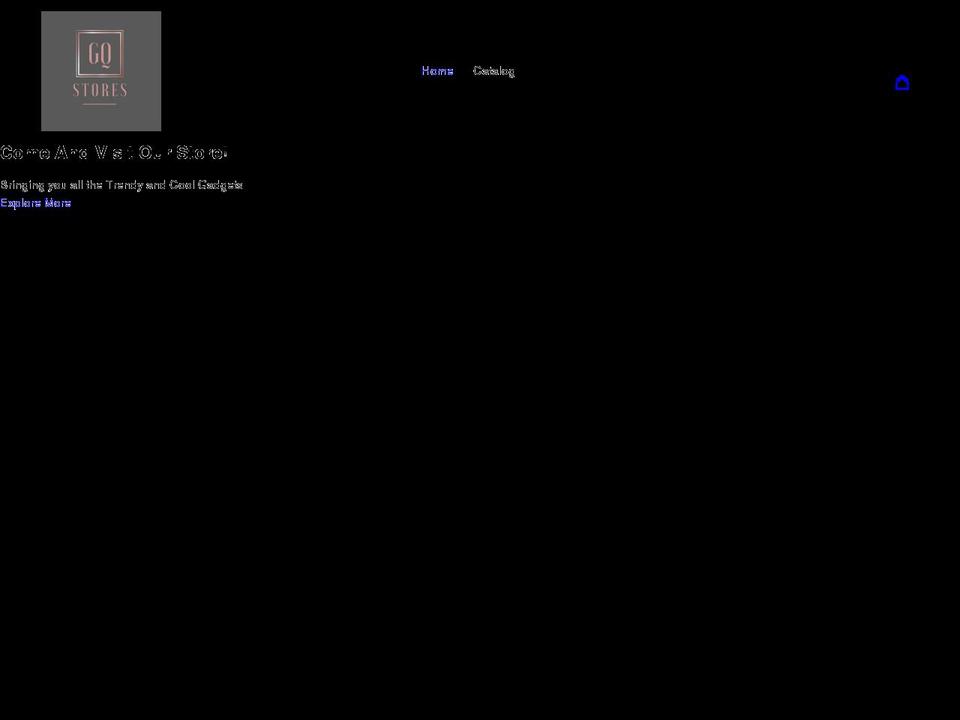 gqstores.com shopify website screenshot