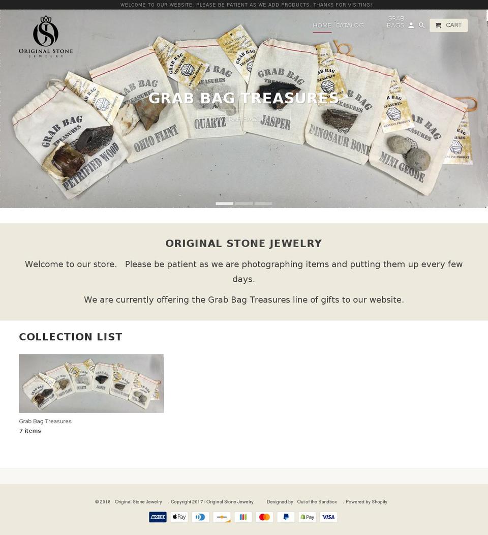 grabbagtreasure.com shopify website screenshot