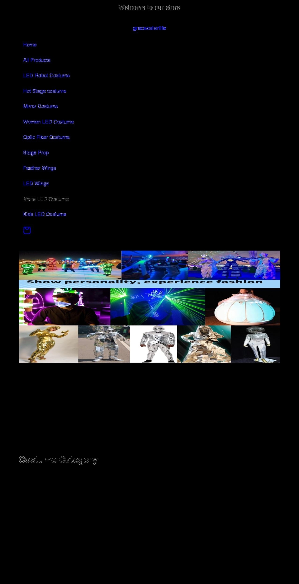 gracecolorlife.com shopify website screenshot