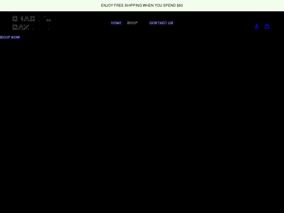 Meaghan's Work with Installments message Shopify theme site example gracefulgazelle.com
