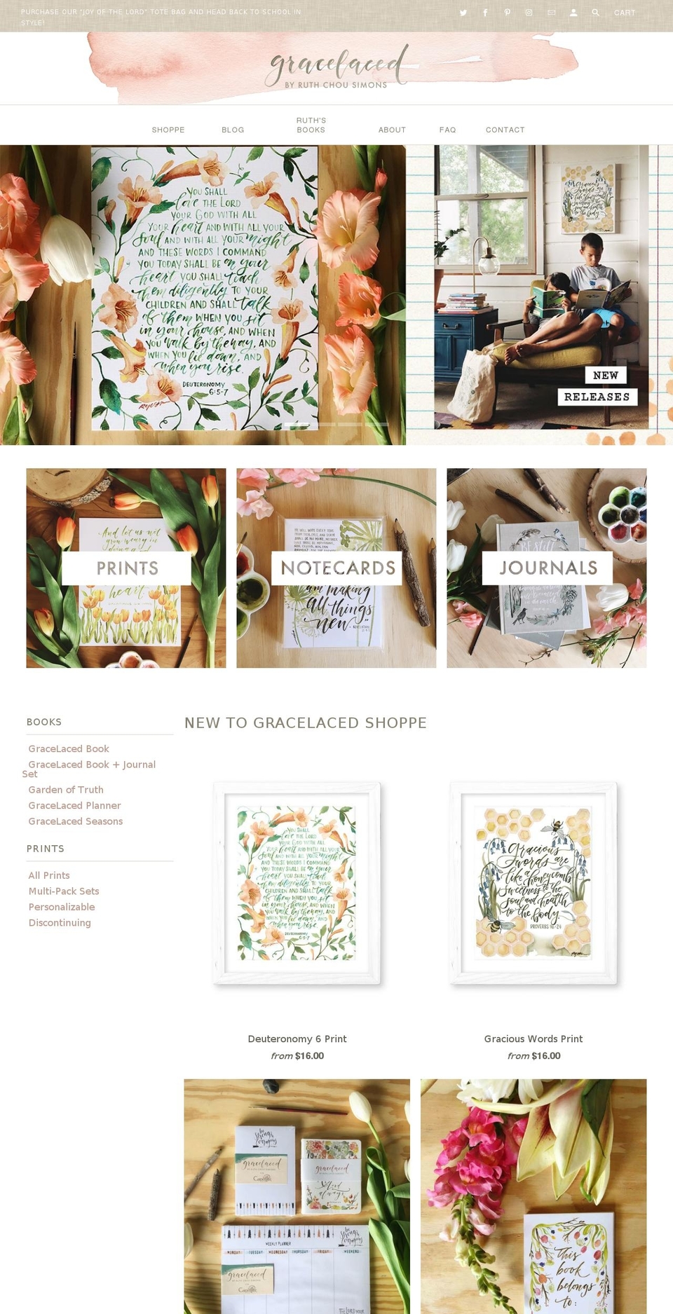 gracelaced.com — Shopify storefront screenshot