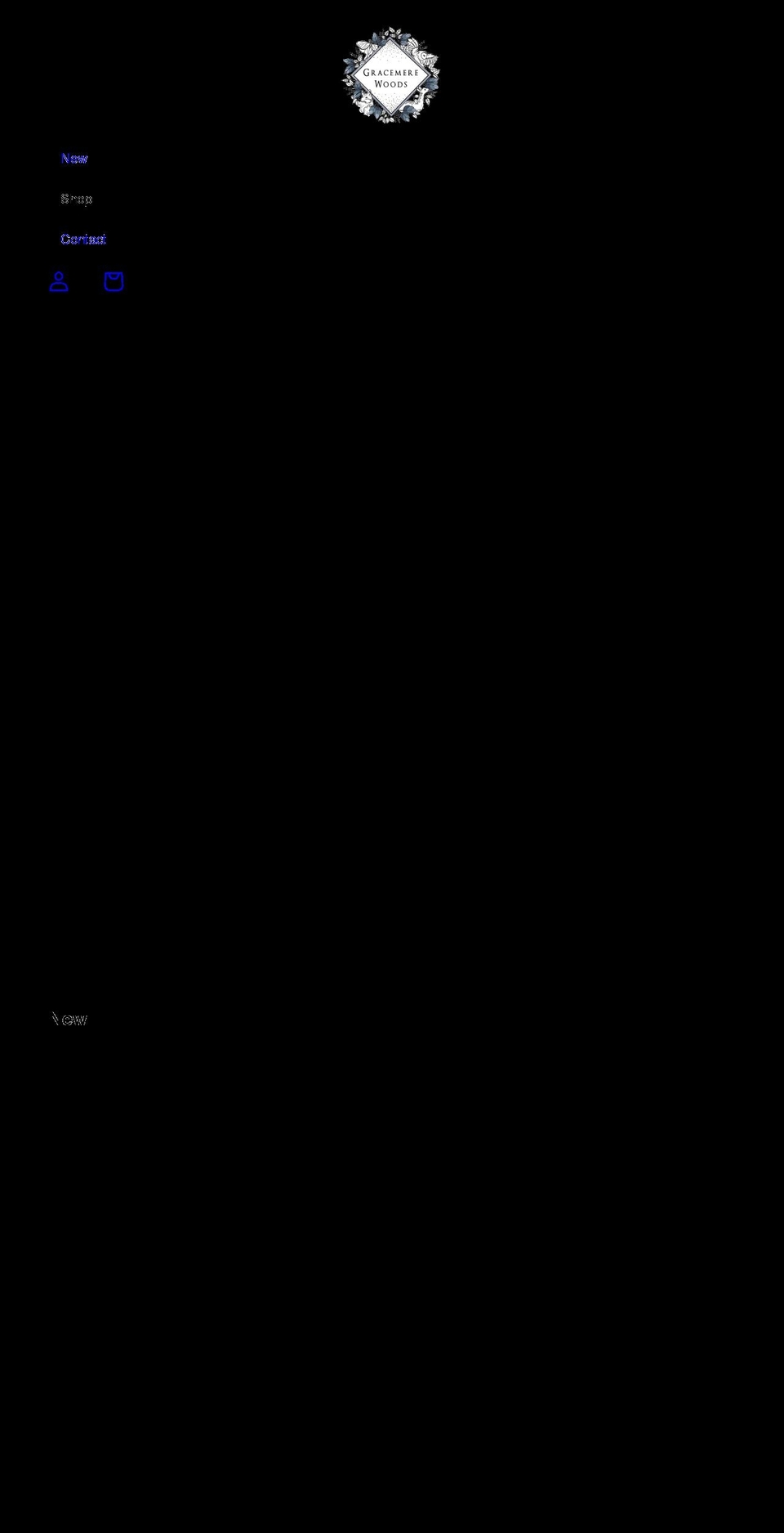 gracemerewoods.com shopify website screenshot
