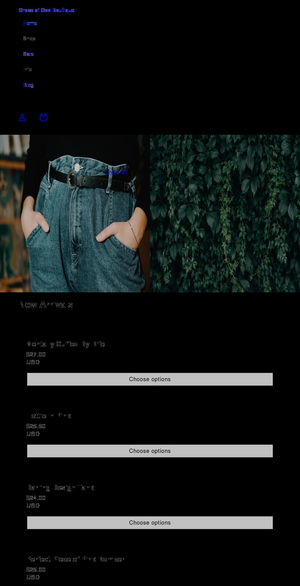 graceofgodboutique.com shopify website screenshot