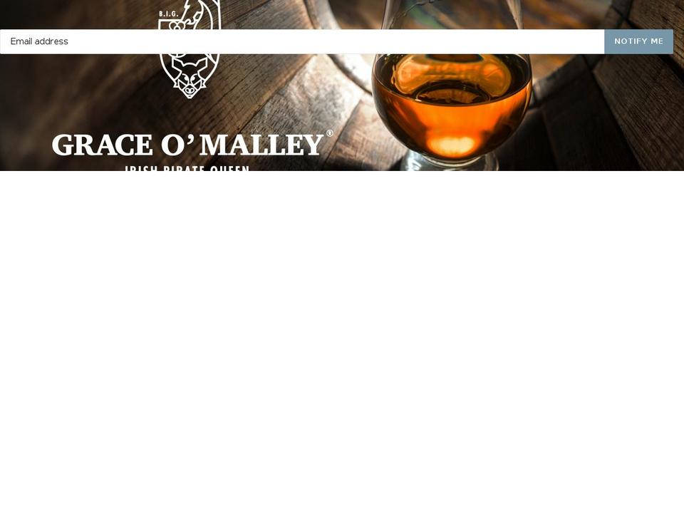 graceomalleychocolate.com — Shopify storefront screenshot