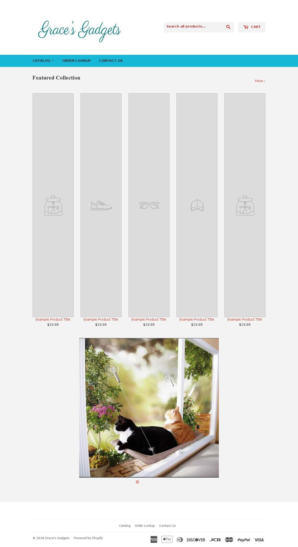 gracesgadgets.com — Shopify storefront screenshot