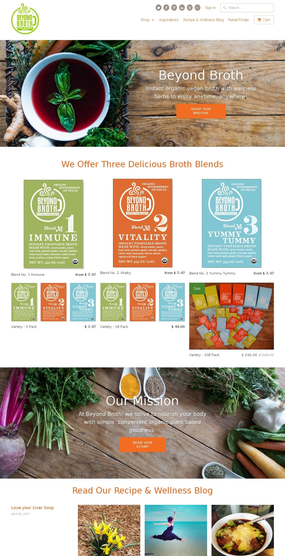 gracesgoodfood.com shopify website screenshot