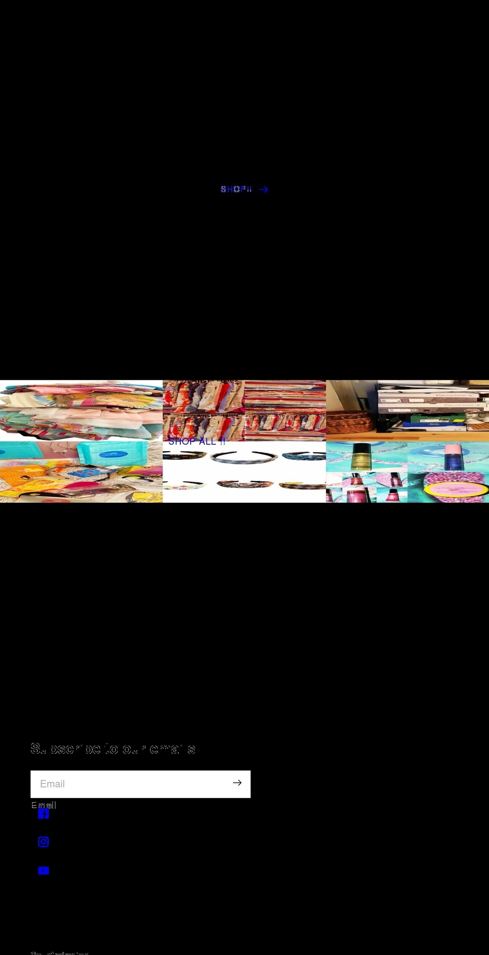 graciousfindingsllc.com shopify website screenshot