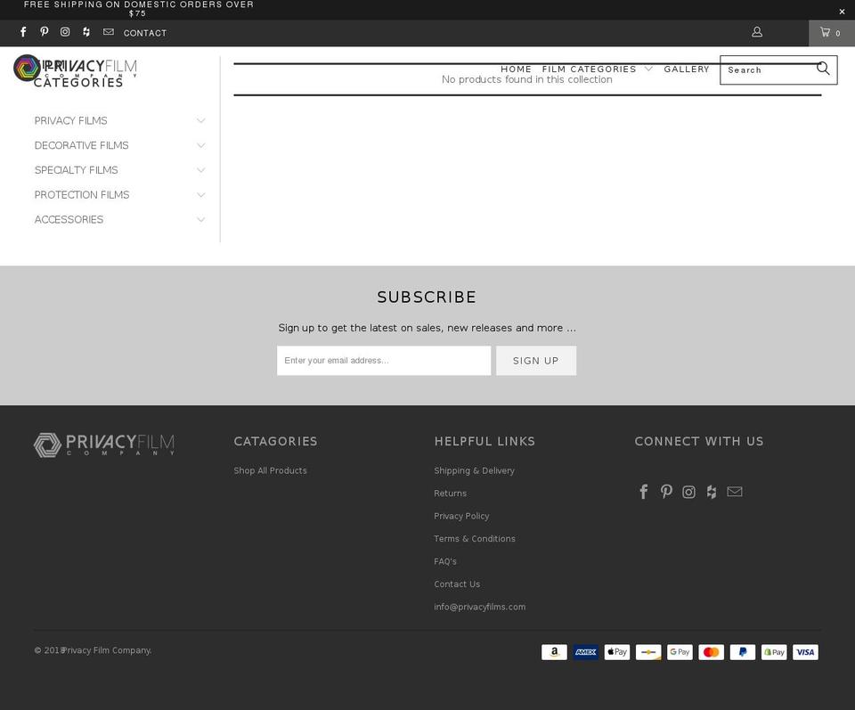 Privacy Film Company- June-21-2018 Shopify theme site example gradationfilms.com