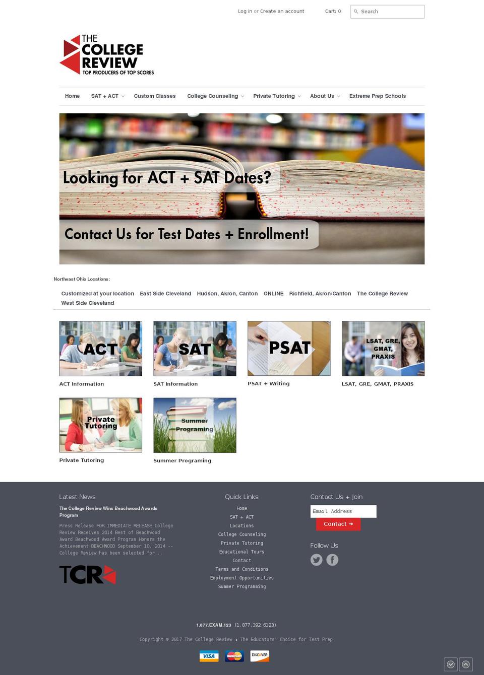 TCR-Minimal modified for College Review 9\/17\/13 Shopify theme site example gradschoolexam.com