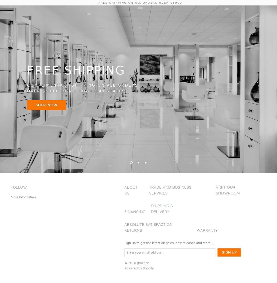 graesonco.com — Shopify storefront screenshot