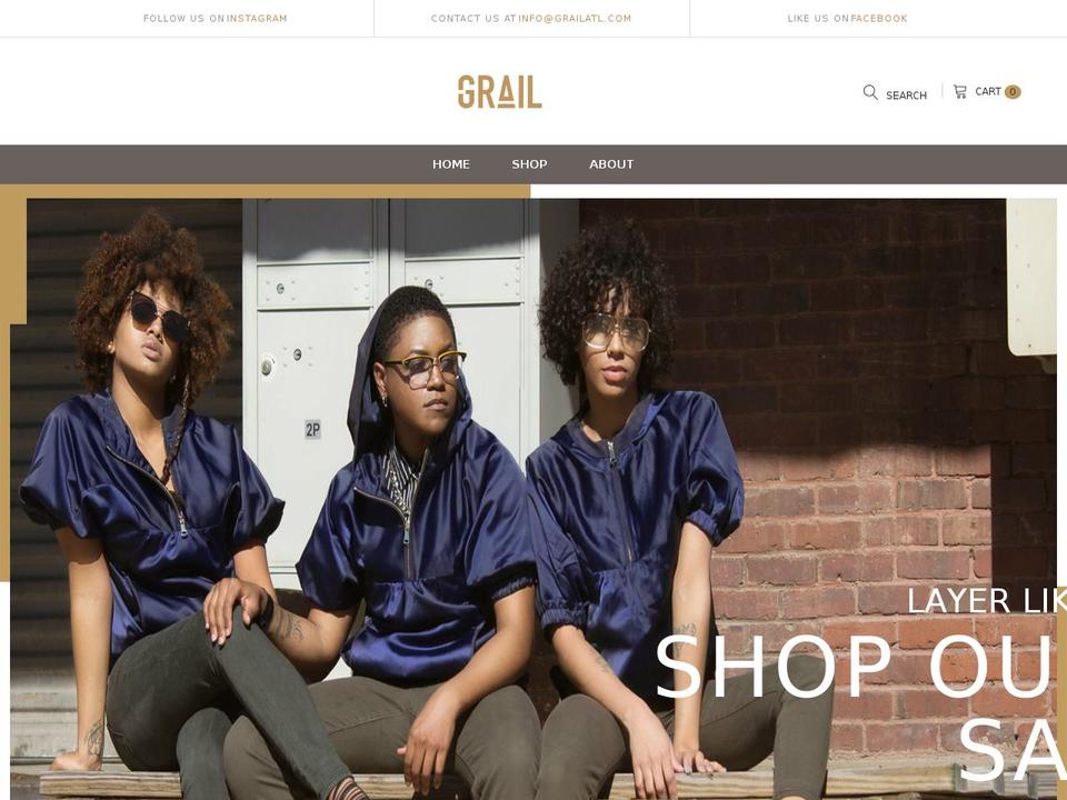 grailatl.com — Shopify storefront screenshot