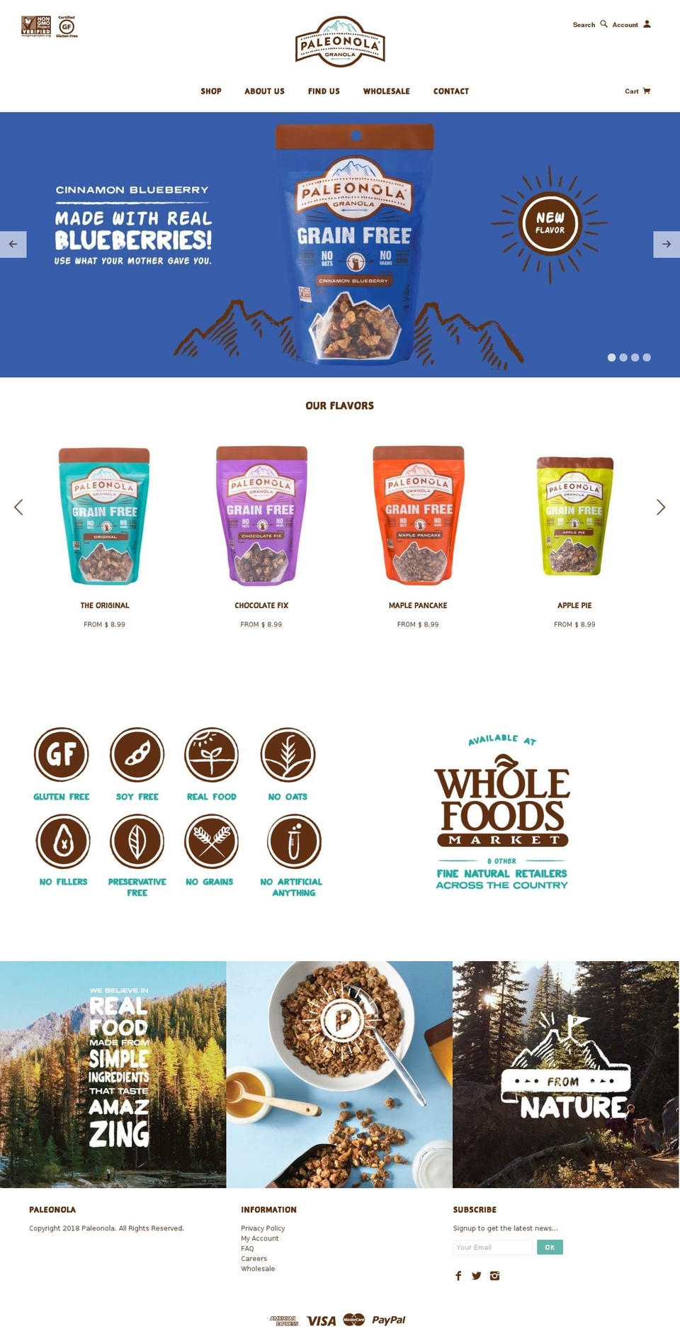 1952 Shopify theme site example grainfreecereal.com