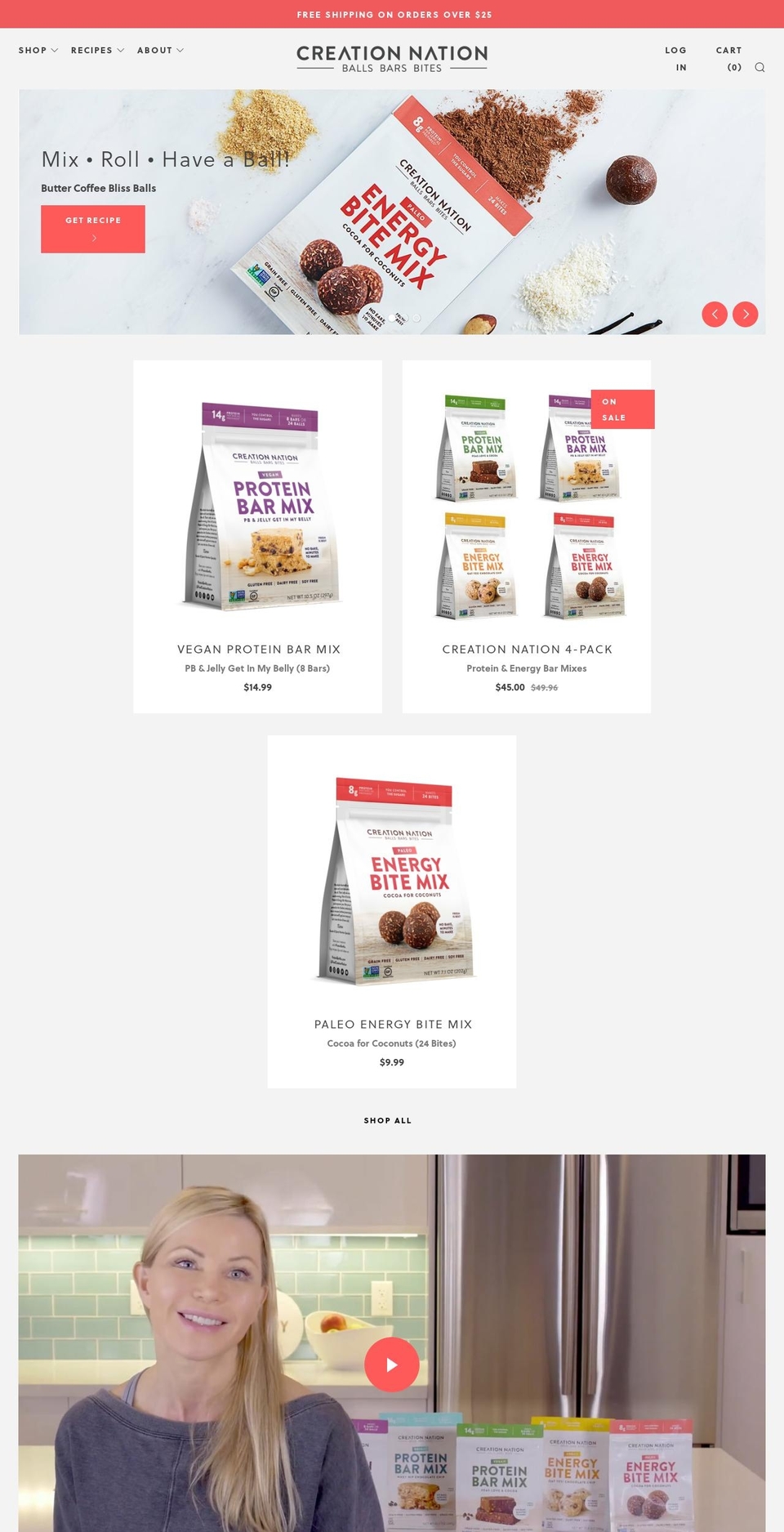 grainfreenation.com — Shopify storefront screenshot