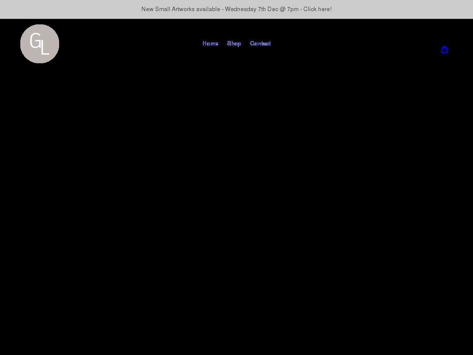 grainnelavertyart.com shopify website screenshot