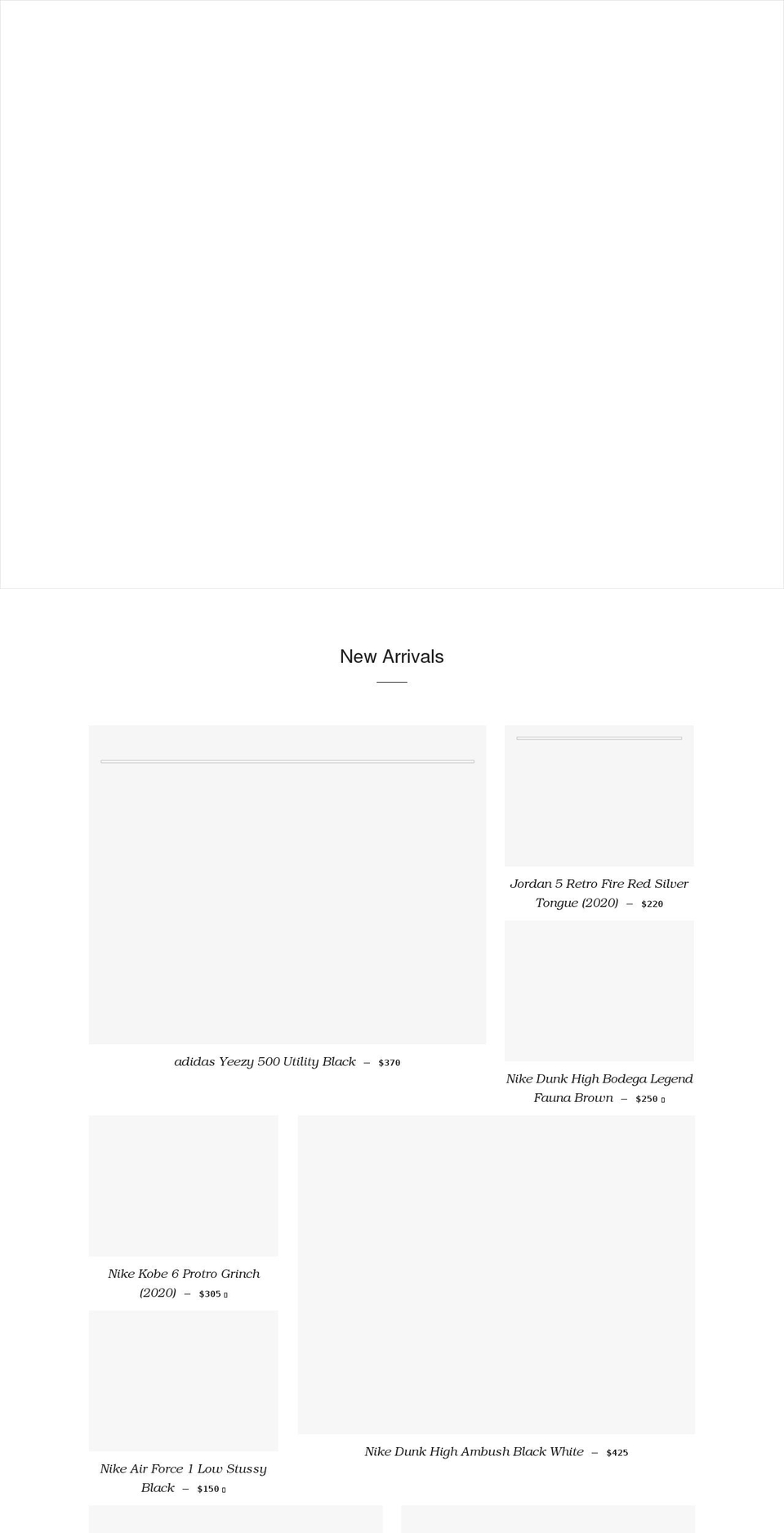 gramercykicks.com shopify website screenshot