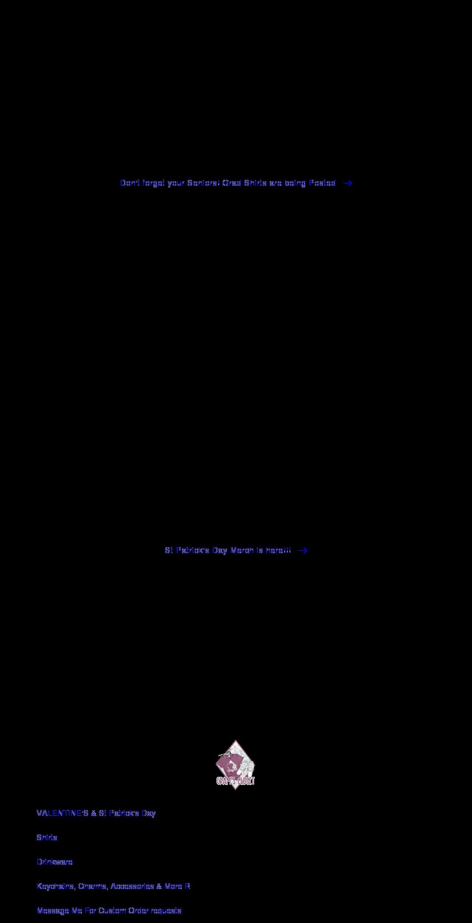 gramscloset.com shopify website screenshot