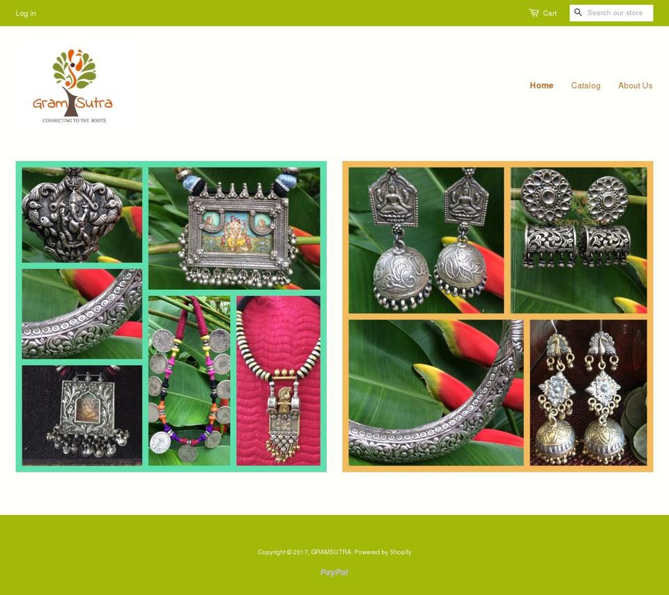 gramsutra.com shopify website screenshot