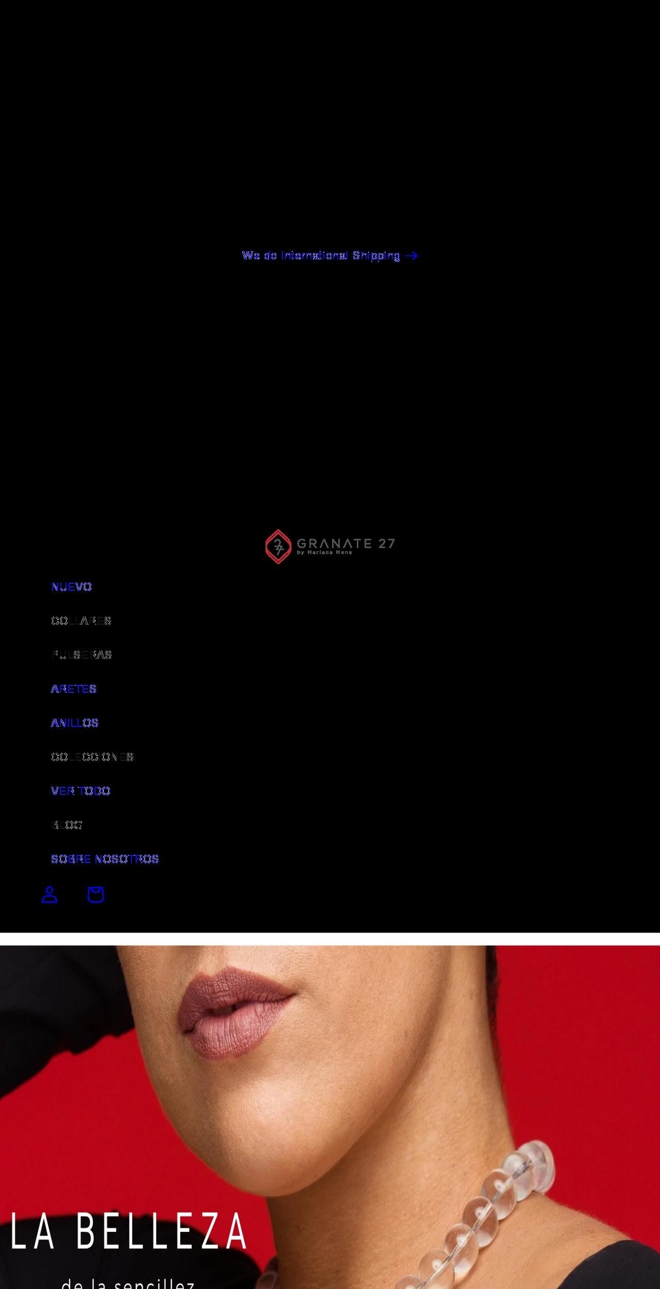 granate27.com shopify website screenshot