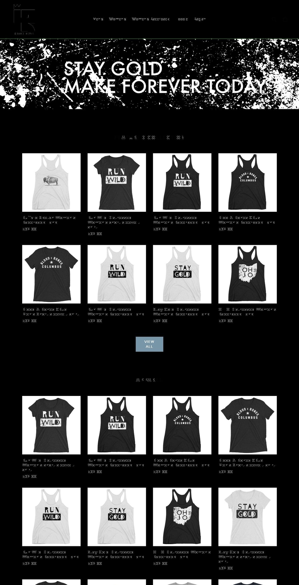 grand-revel.com — Shopify storefront screenshot