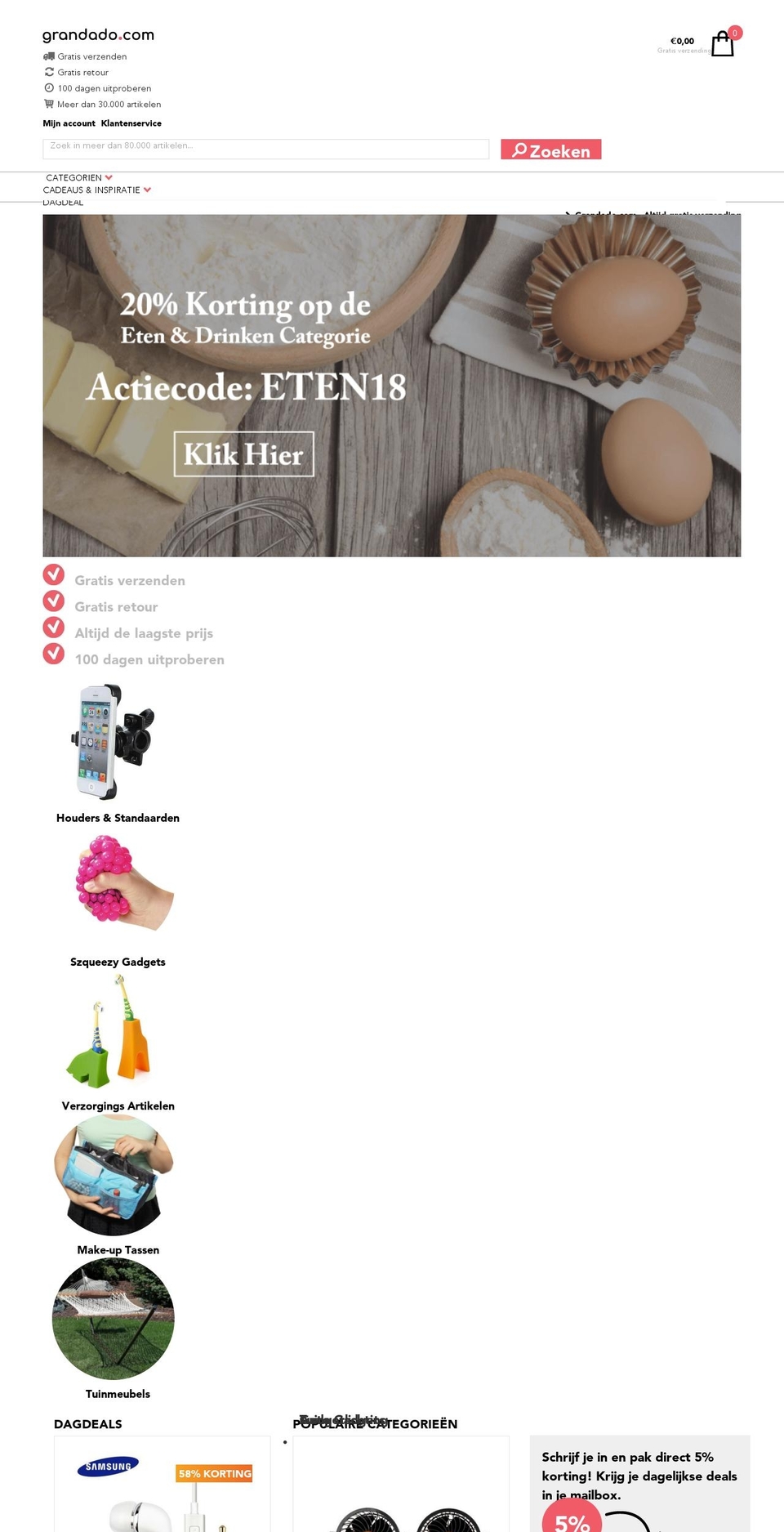 grandado.com — Shopify storefront screenshot