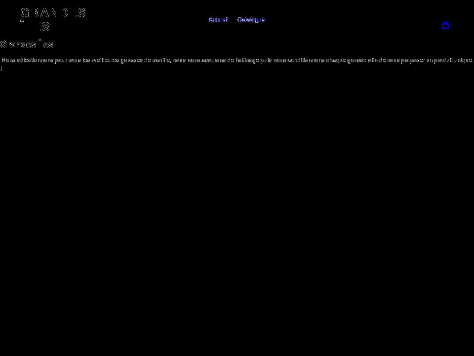 grandesiles.com shopify website screenshot