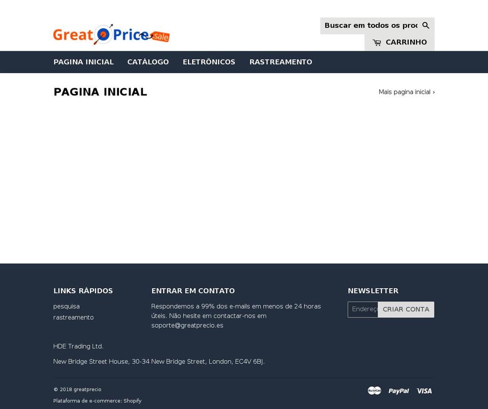 grandesprecios.com — Shopify storefront screenshot