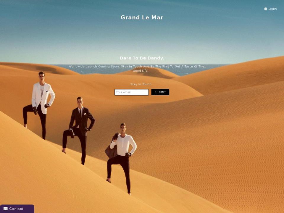 grandlemar.com shopify website screenshot