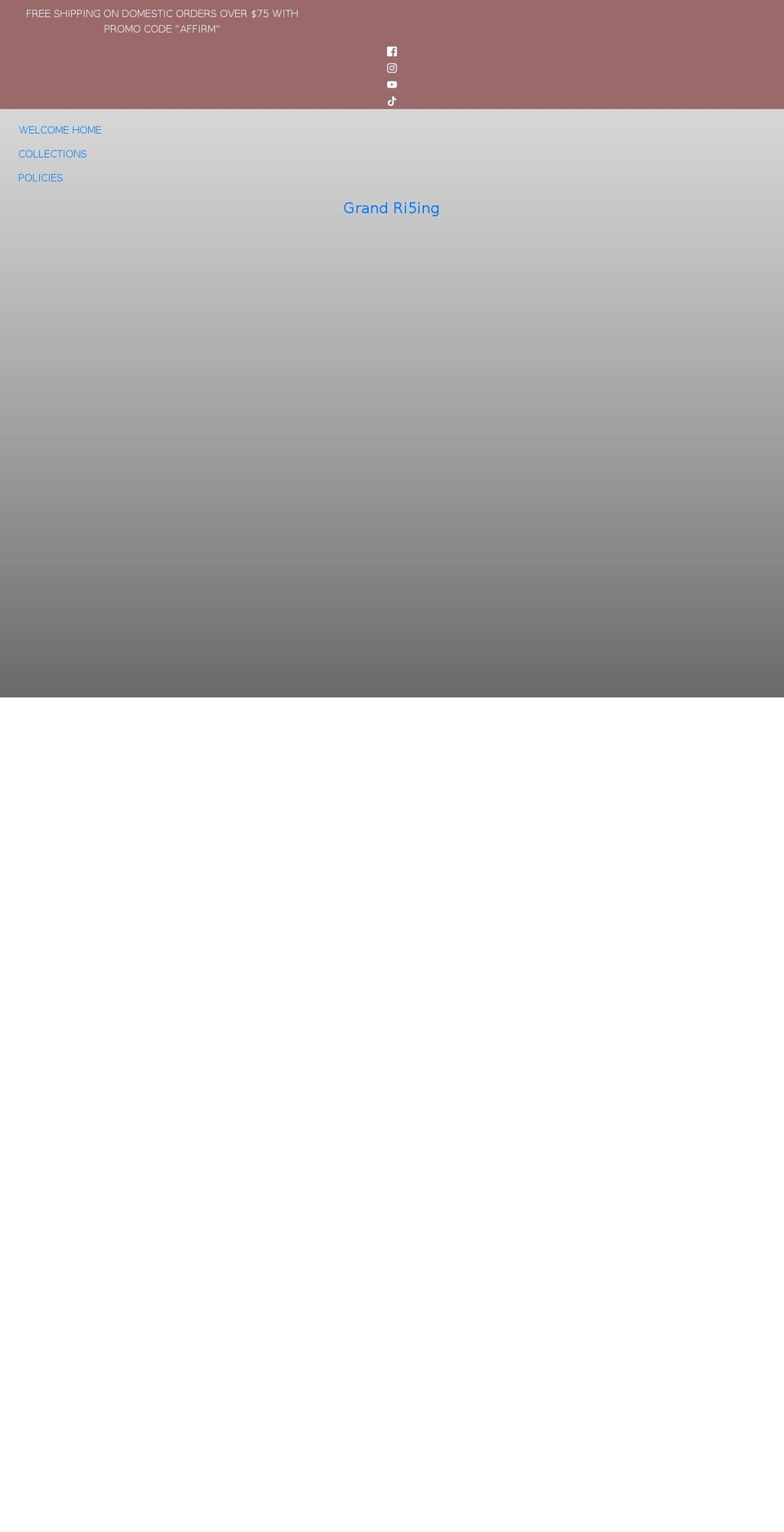 grandri5ing.com shopify website screenshot