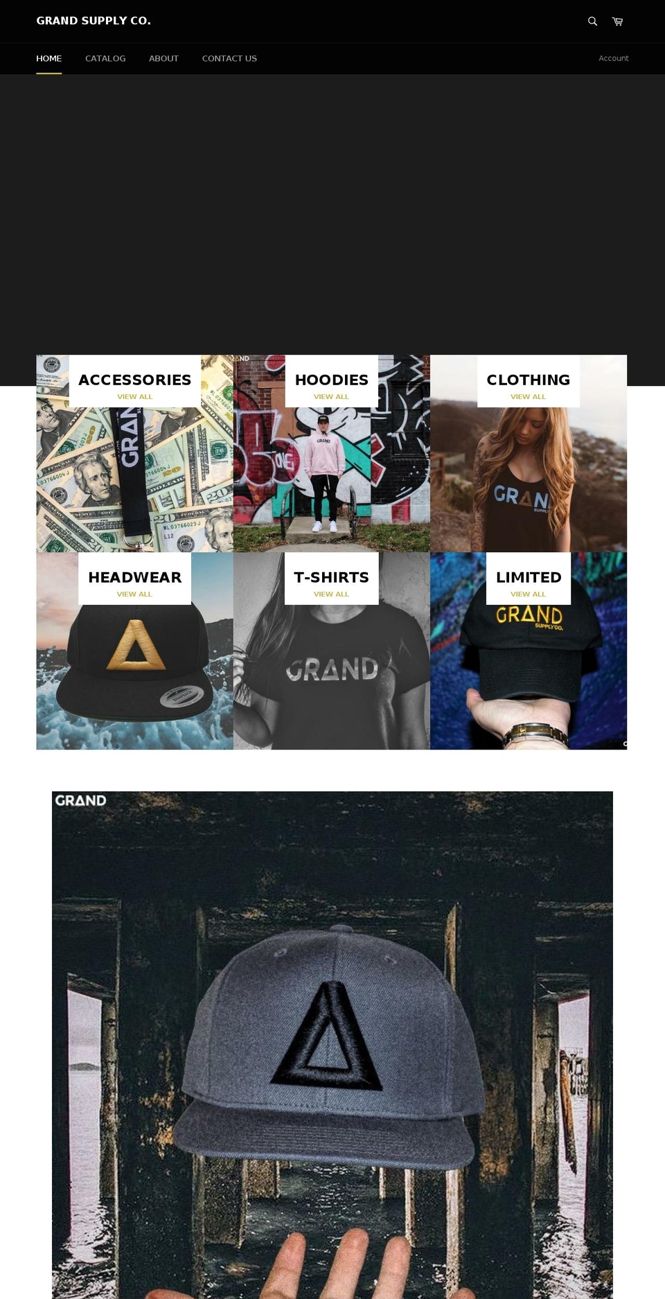 grandsupplyco.com — Shopify storefront screenshot