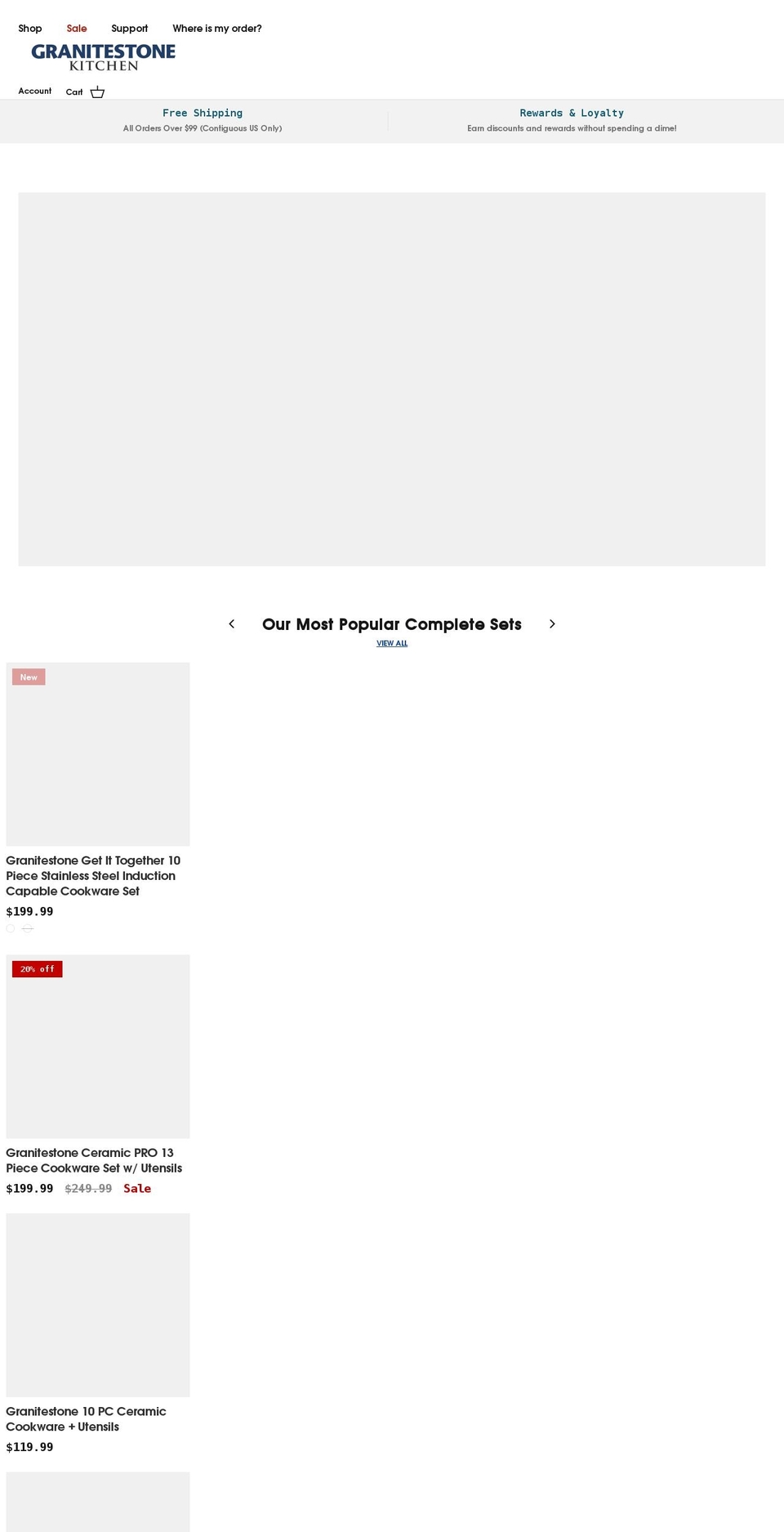 granitestone-shopify-thememaster Shopify theme site example granitestone.com