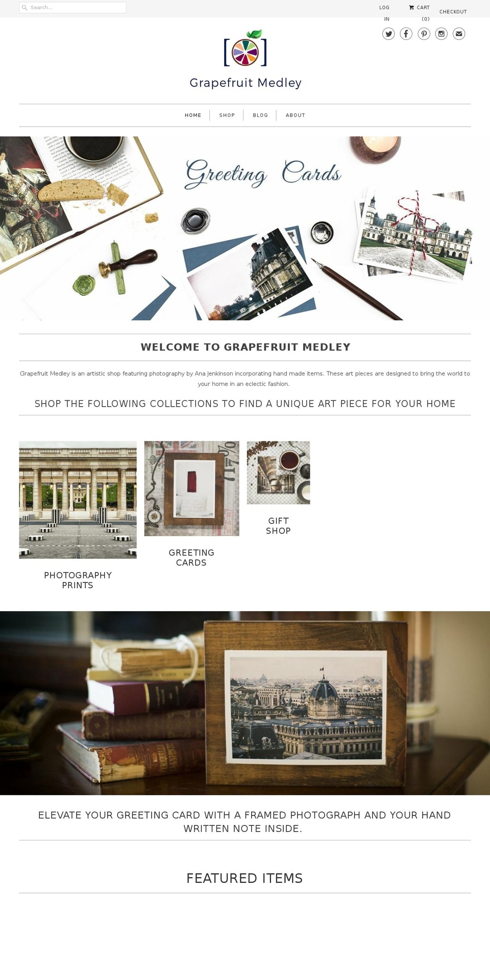 grapefruitmedley.com shopify website screenshot