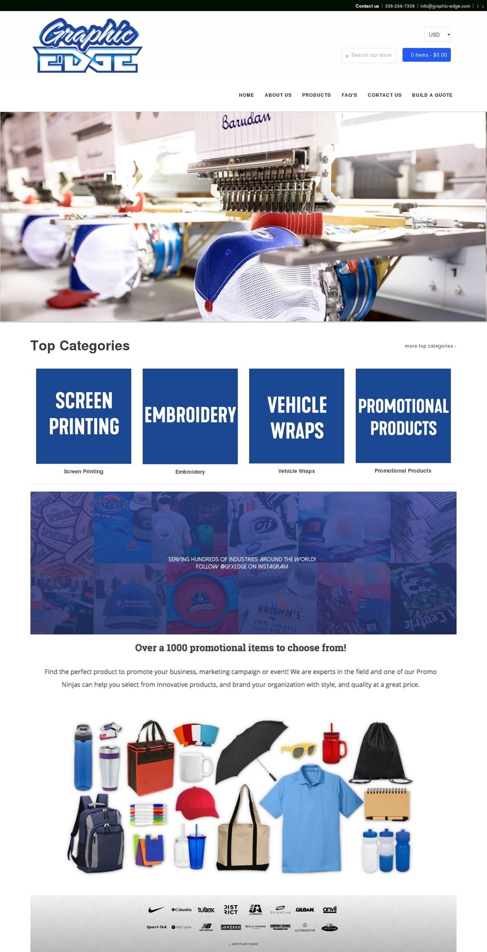 Zak-theme-v Shopify theme site example graphic-edge.com