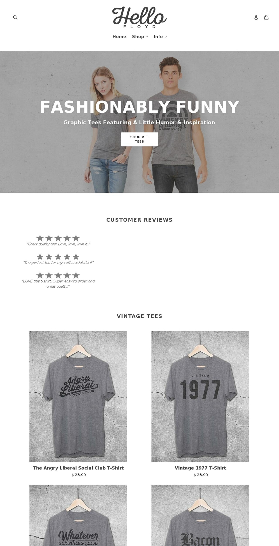 graphictees.me shopify website screenshot