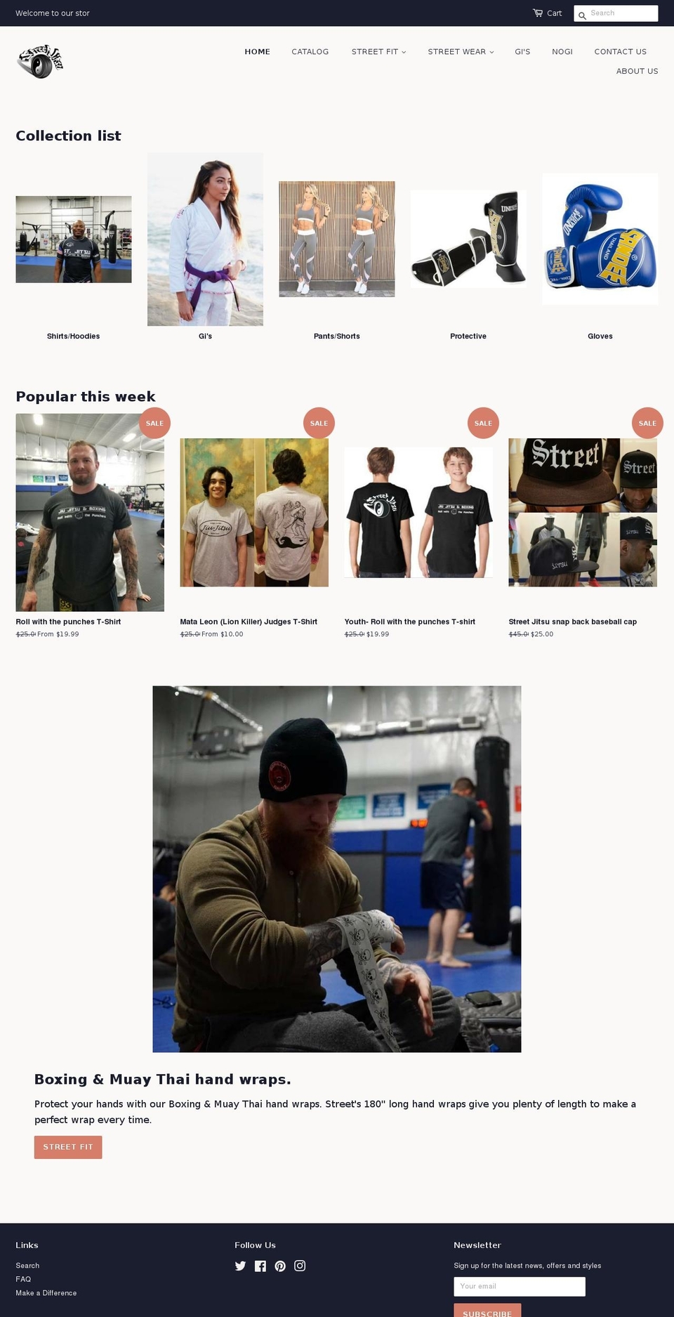 grapplingsupply.com — Shopify storefront screenshot