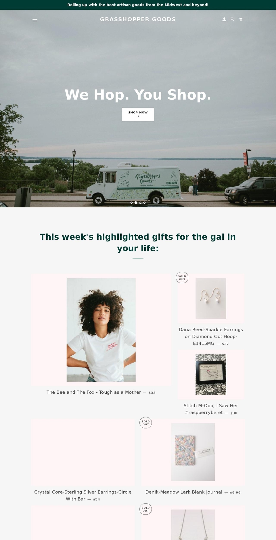 grasshoppergoods.com — Shopify storefront screenshot