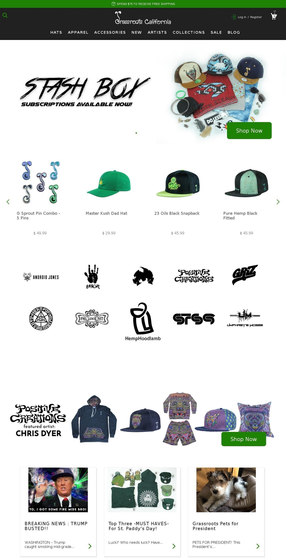 Kaleidico 2 - A Shopify theme site example grassrootseurope.com