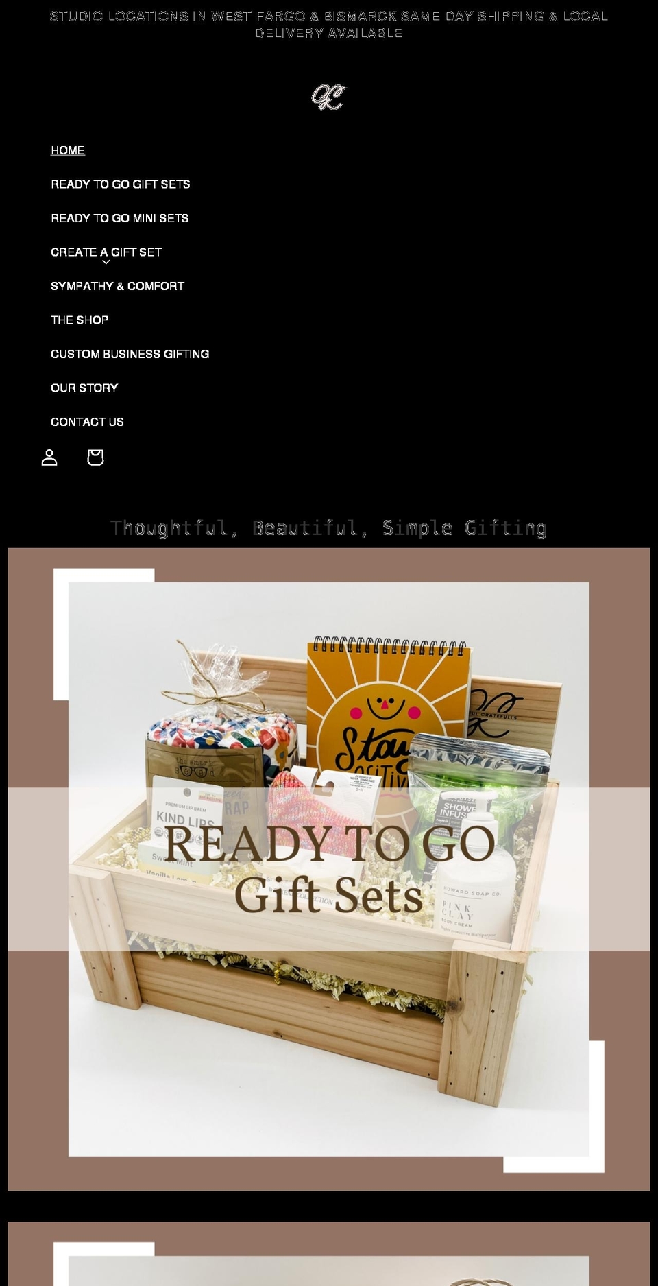 gratefulcratefulls.com — Shopify storefront screenshot