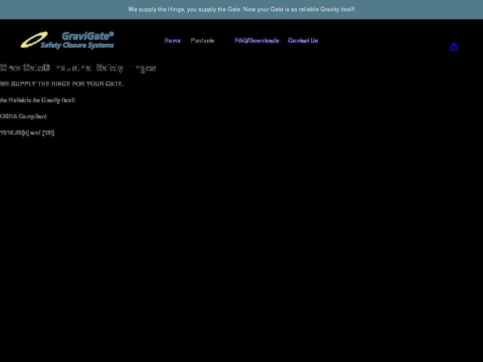 gravigate.com shopify website screenshot