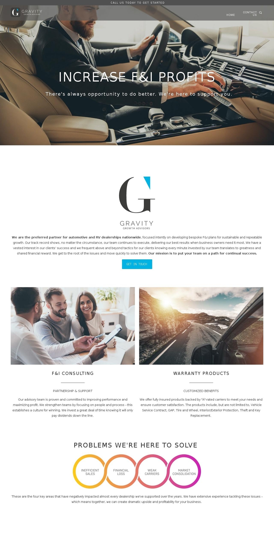 gravityga.com — Shopify storefront screenshot
