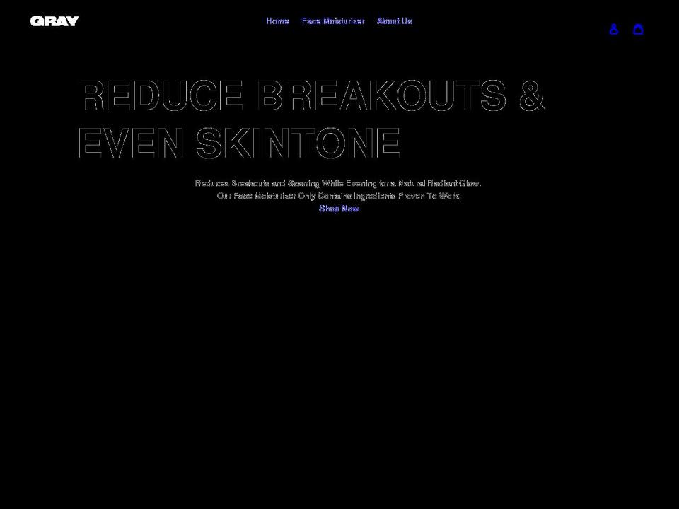 graycontour.com shopify website screenshot