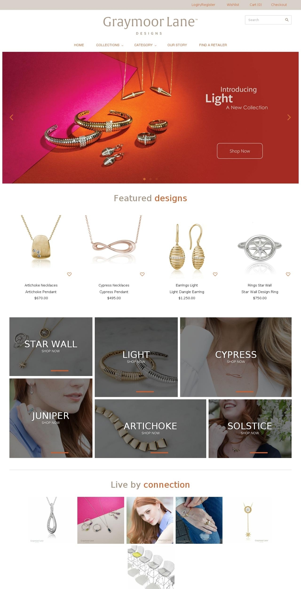 graymoorlanejewelry.com — Shopify storefront screenshot
