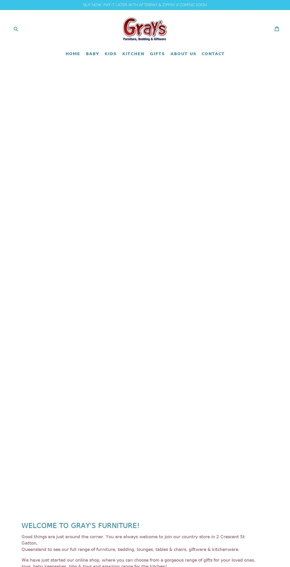 graysfurnituregatton.com — Shopify storefront screenshot