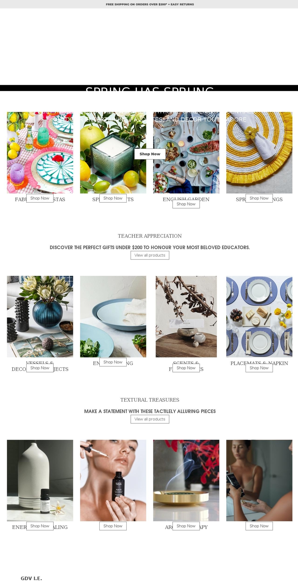 graysondevere.com shopify website screenshot