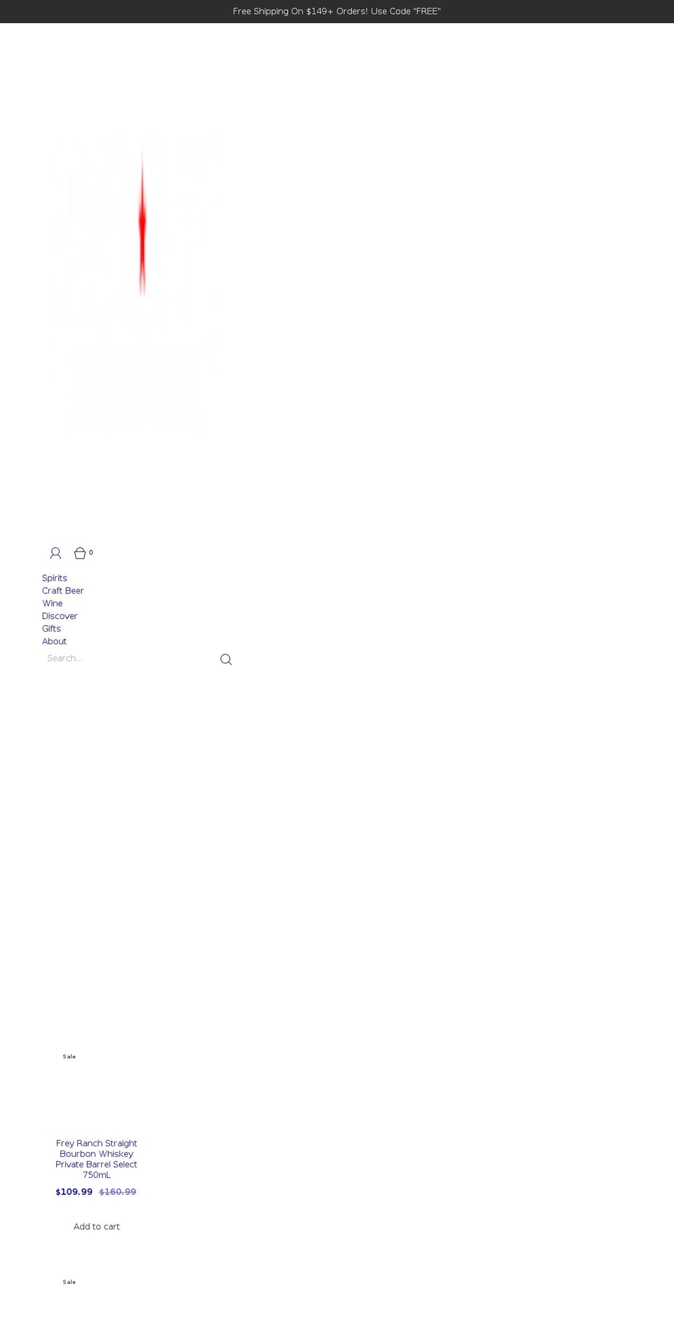 greatamericancraftspirits.com — Shopify storefront screenshot