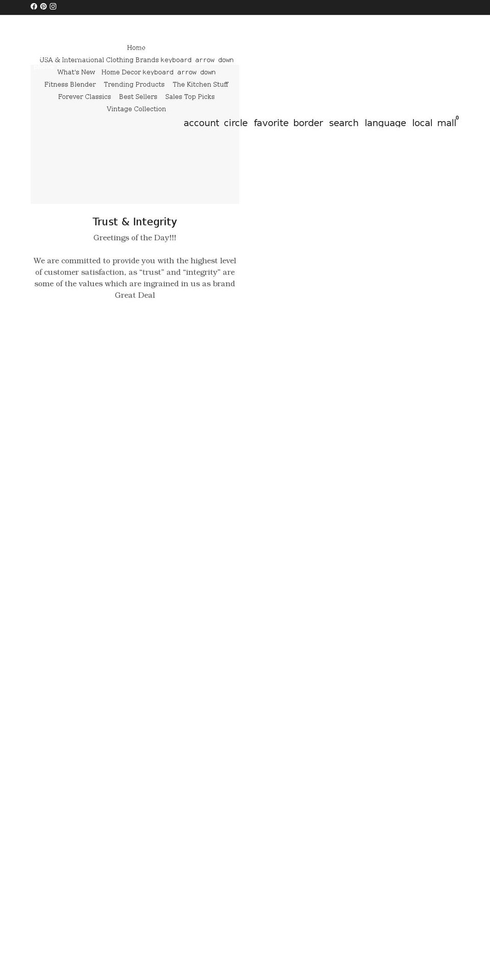 greatdealoffers.co.uk shopify website screenshot