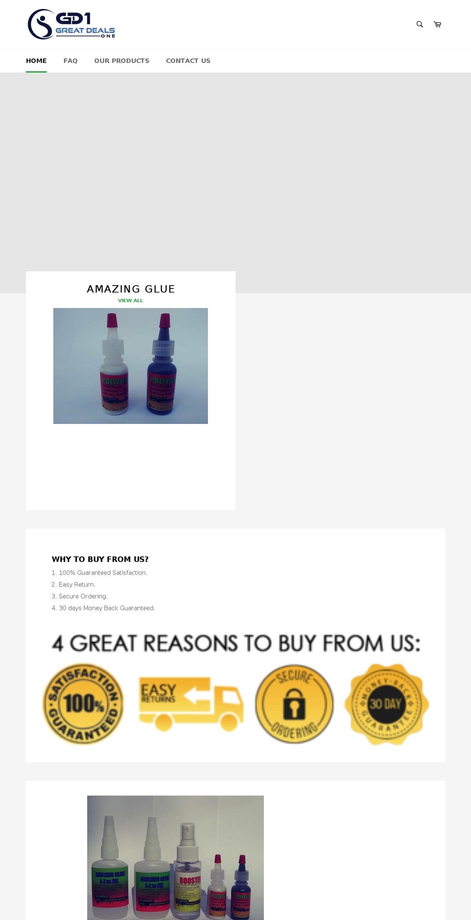 greatdealsone.com — Shopify storefront screenshot