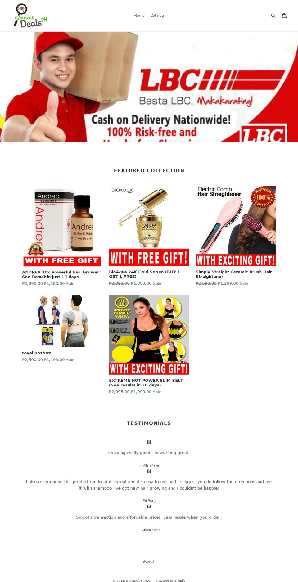 greatdealsph.com — Shopify storefront screenshot