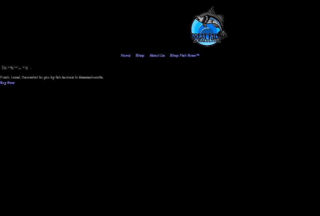 greatfallsaquaculture.com shopify website screenshot