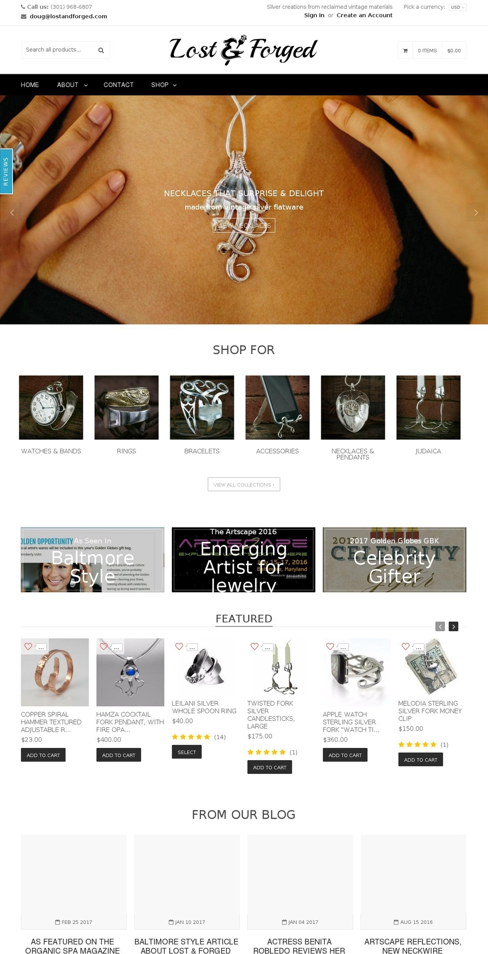 qrack-v1-5-2 Shopify theme site example greathandcraftedjewelry.com