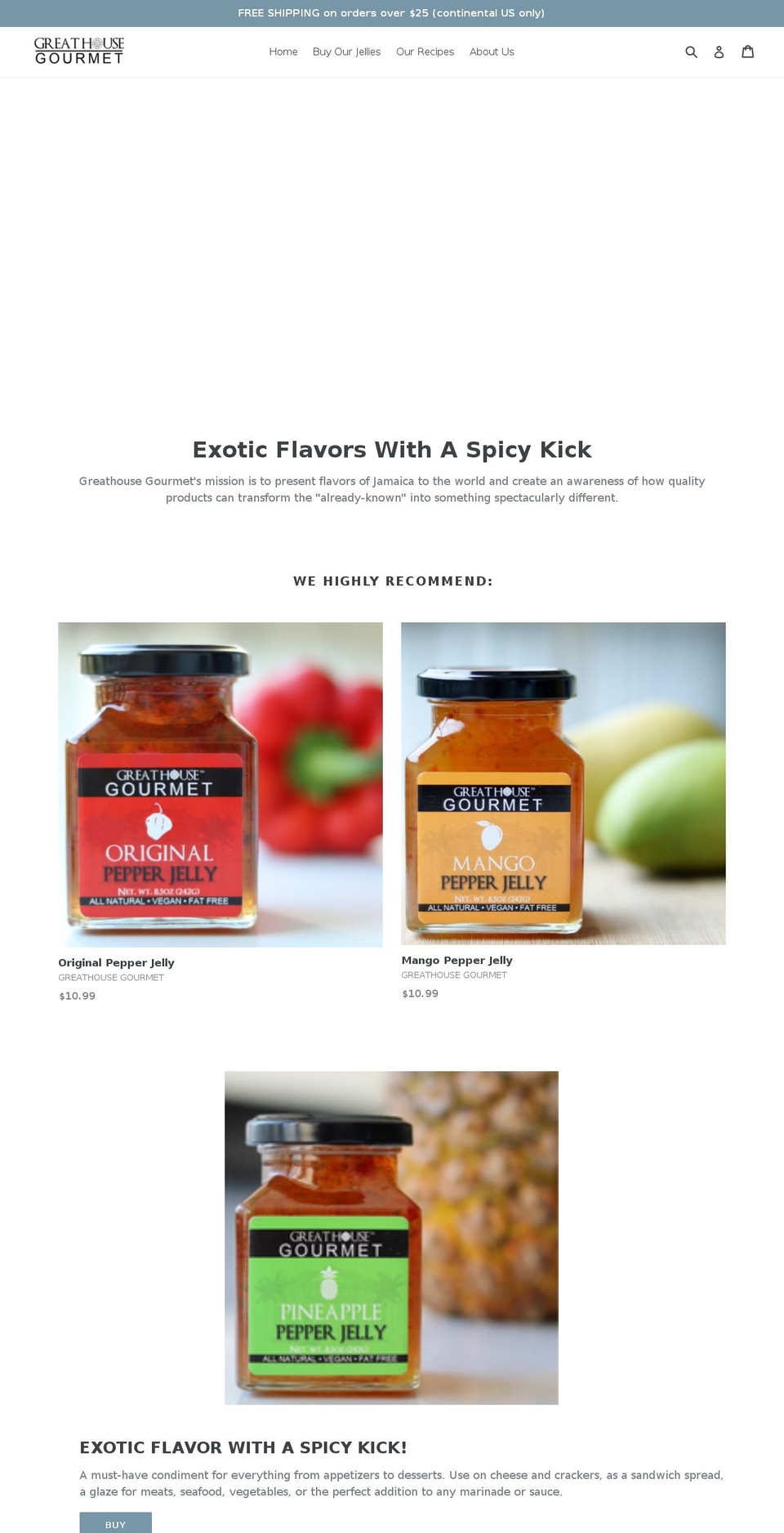 greathouseco.com — Shopify storefront screenshot